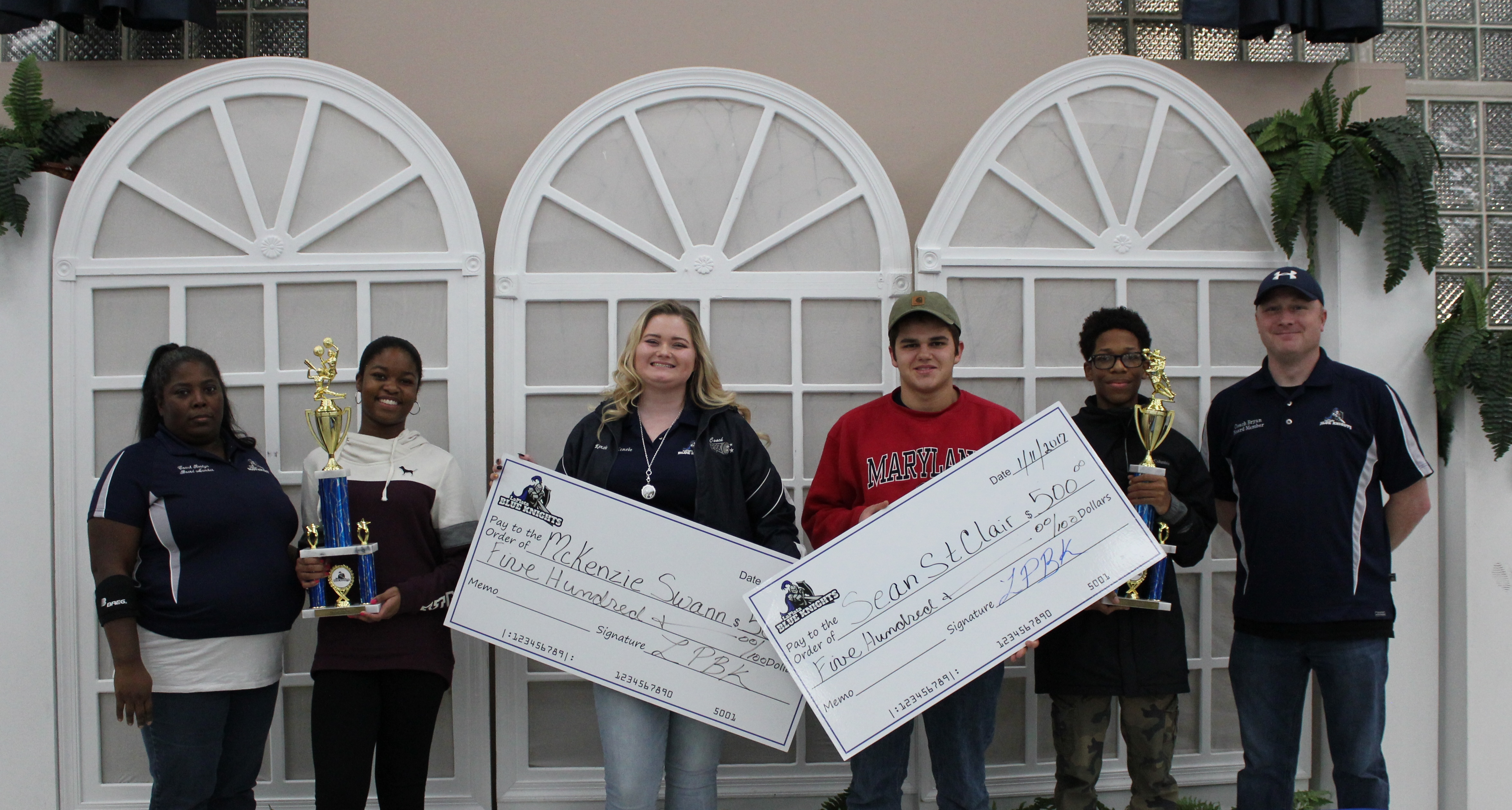 2016 Blue Knight of the Year and Scholarship Awardees